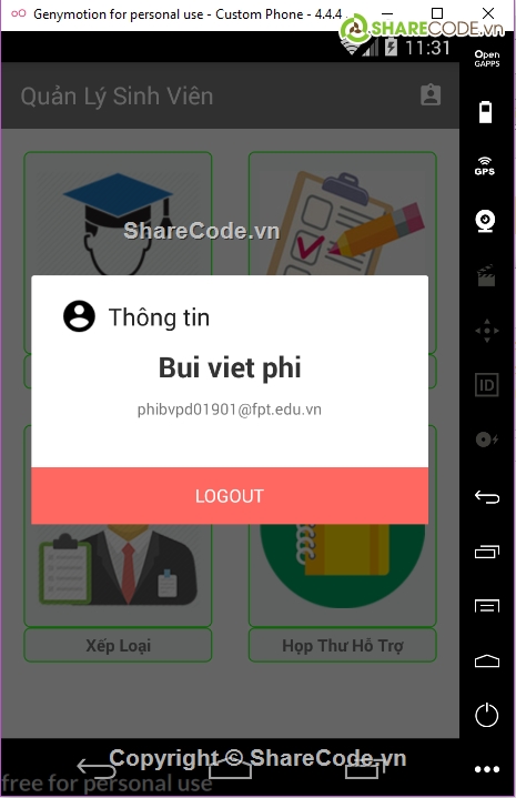 Android,source học android,php vs mysql,Quản Lý Sinh Viên,Quản Lý Sinh Viên Android