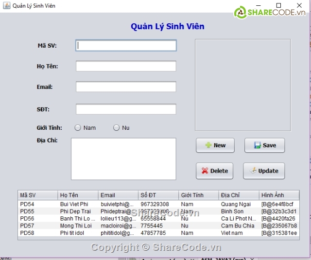 Java,javacore,Quản lý sinh viên,Demo Quản Lý Sinh Viên,Quản lý sinh viên java