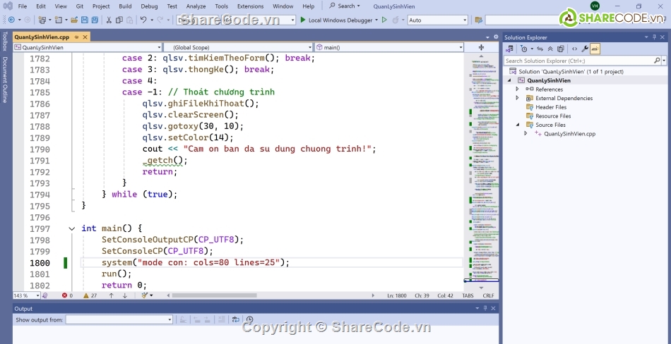 code C++,Quản lý sinh viên,Quản lý sinh viên C++,bài tập,c++