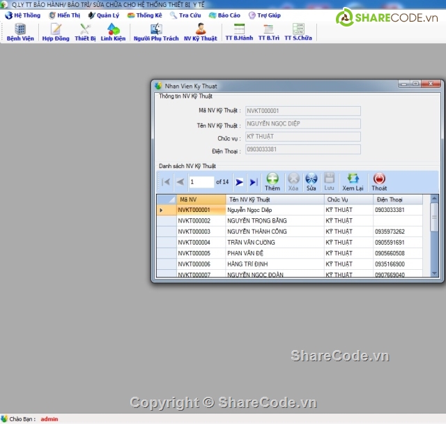 thiết bị y tế,đồ án tốt nghiệp,winform,Quản Lý Thiết Bị Y Tế,quản lý y tế,quản lý thiết bị