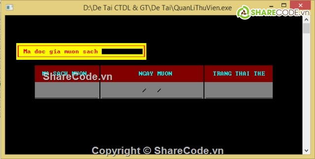 quản lý thư viện,quản lý sách thư viện,phần mềm quản lý thư viện c++,source code quản lý thư viện c++,code quản lý thư viện c++