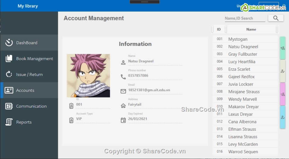 thư viện,quản lý thư viện,quản lý