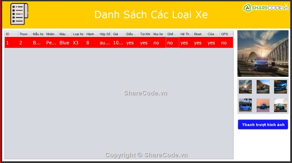 Code đồ án,Java 3 Layers,Quản lý thuê xe ô tô