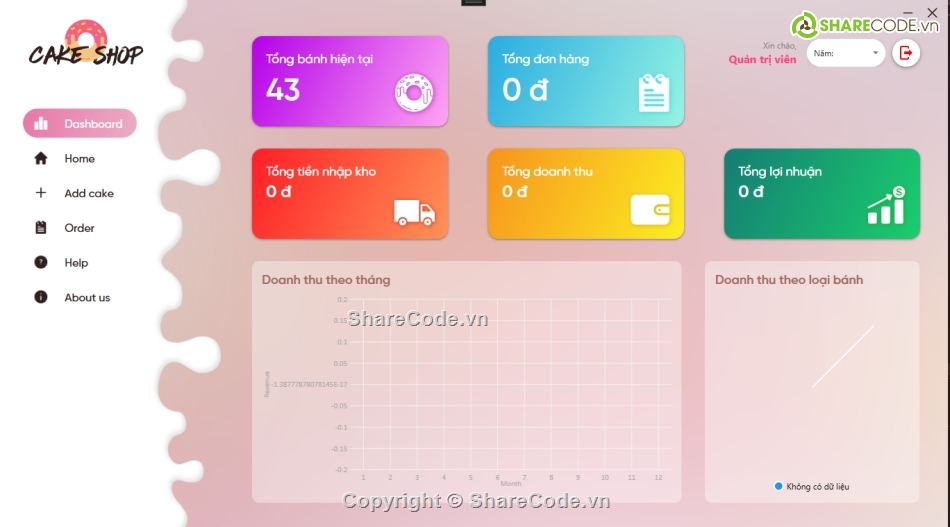 winform,c# form,bán bánh ngọt