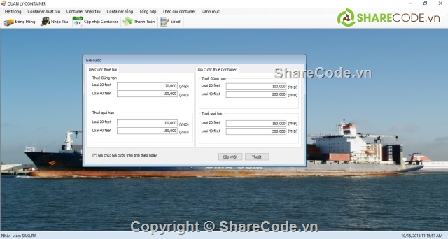 Container,Logistics,phần mềm quản lý,quản lý kho hàng,quản lý vận tải