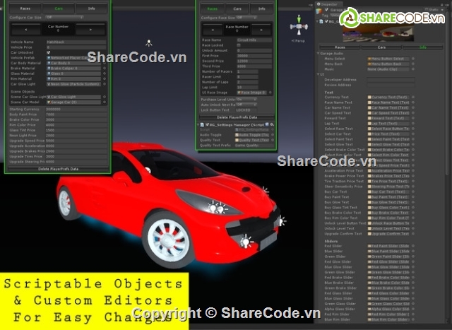 đua xe,unity 3D,Racing Game,Trò chơi đua xe