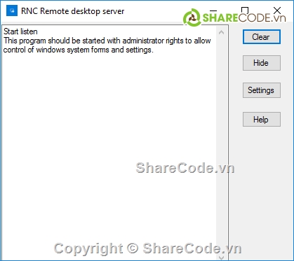 Remote desktop C#,Code remote desktop,Remote desktop