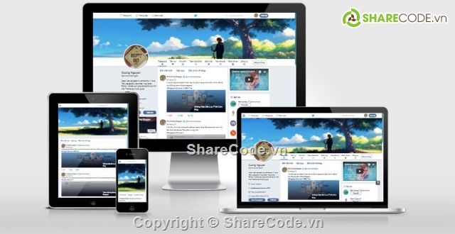 Twitter Template,Phú Cường Blogger,Responsive Template,temple blogspot storeapp,template blogger