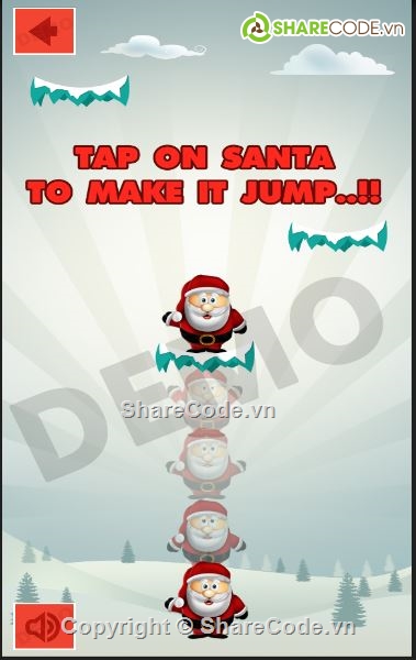 unity source code,package unity,unity endless runner game,unity endless jumper game,jumper game unity,Santa Fly