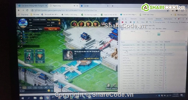 Ngọa Long,server,webgame,Ngọa Long Ver 1.6