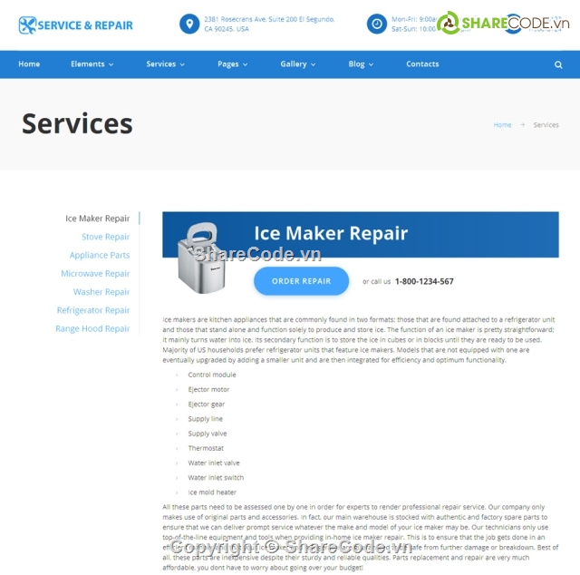 service tempate,repair tempate,car template,Service Master