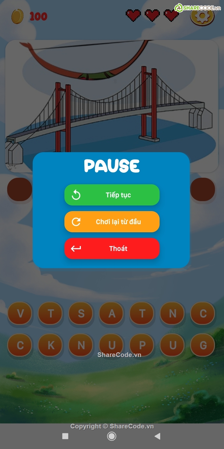 code demo Đuổi hình bắt chữ,code đuổi hình Android Firebase,code đuổi hình bắt chữ android,đuổi hình bắt chữ android studio,source game đuổi hình bắt chữ