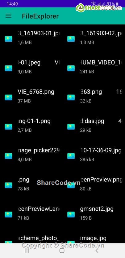 Code đồ án,Share code,android,code android,code java,có file báo cáo