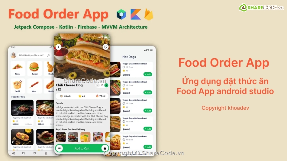 app food đồ ăn,app đặt đồ ăn,app kotlin,ứng dụng android,ứng dụng đồ ăn,app Firebase
