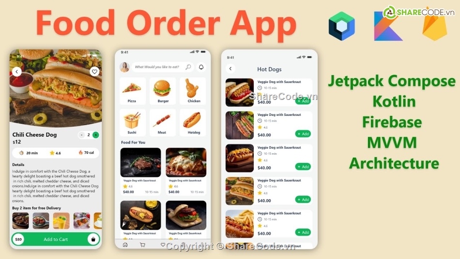 app food đồ ăn,app đặt đồ ăn,app kotlin,ứng dụng android,ứng dụng đồ ăn,app Firebase