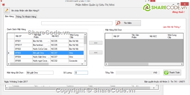Quản lý siêu thị,quản lý siêu thị mini,phần mềm quản lý,quản lý siêu thị c#