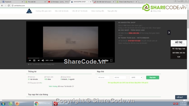 anhdoitra.com,bán acc tự động,ban acc,code ban acc tu dong,Code Shop Acc CF 2018
