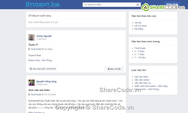 code tuyển dụng,website tuyển dụng,web tuyển dụng,web tuyển dụng nhân viên,web đăng tin rao vặt