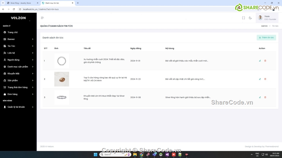 Share code đồ án bán trang sức php mysql,Share code đồ án web bán hàng trang sức php,đồ án web bán trang sức php mysql