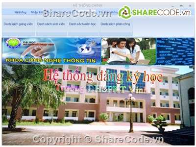 Đồ án Visual C#,Đồ án môn học Visual C#,quản lý môn thi,quản lý đăng ký,đăng ký học