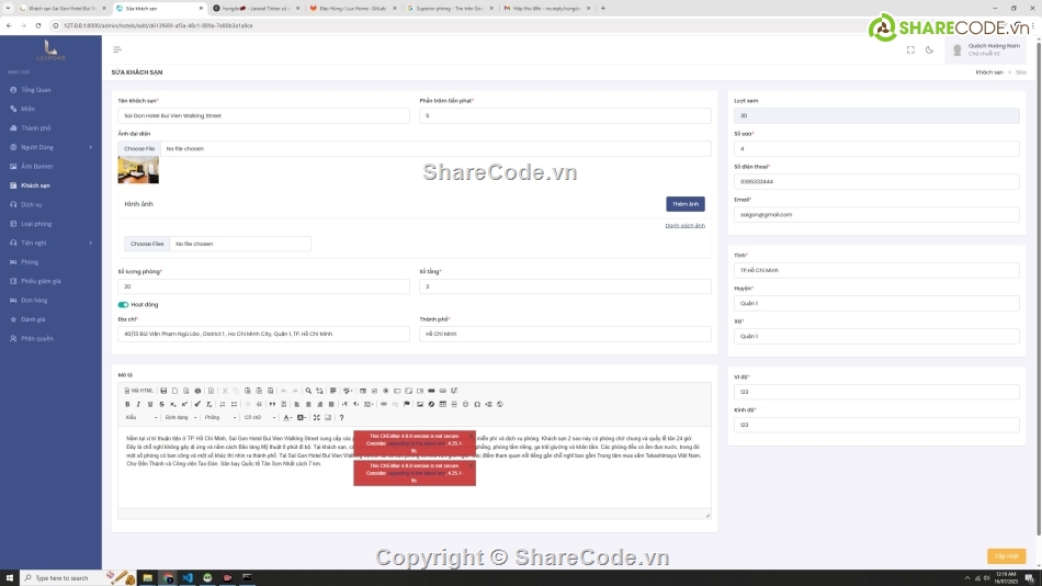 đồ án web quản lý đặt phòng khách sạn,web quản lý đặt phòng khách sạn php mysql,đặt phòng khách sạn php mysql