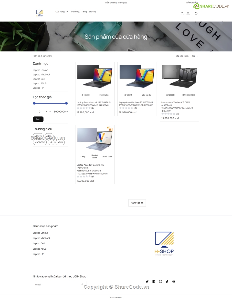 đồ án php,website bán hàng,php mysql,code web điện thoại,laptop online,điện thoại