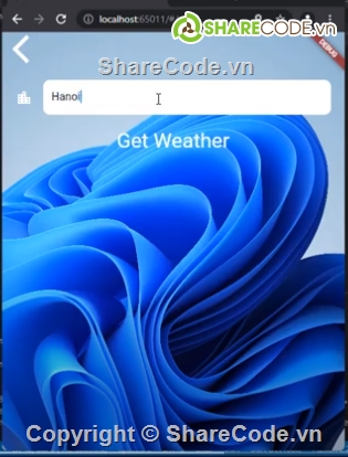 thời tiết,Ứng dụng thời tiết,Thời tiết flutter,Ứng dụng dự báo thời tiết,Sử dụng json,Api weather