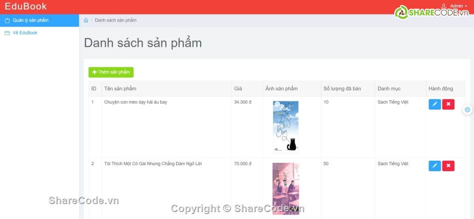 code bán sách,giao diện web bán sách,code web bán sách nodejs,code nodejs ejs,giao diện web bán truyện tranh