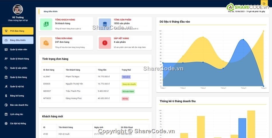 Giao diện admin,Code quản lý admin,Giao diện admin bán hàng,Quản lý nhân viên