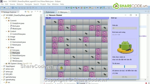 code,java máy hút bụi,share code,java,Máy hút bụi,đồ án trí tuệ nhân tạo