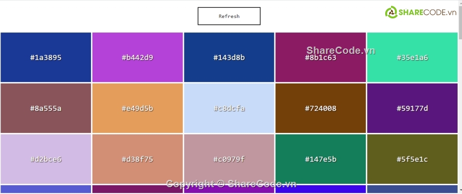 project code,random,Mini Project Random Color,Random Color