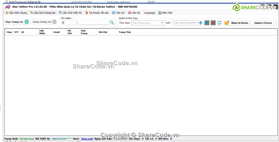 share code,maxtwitter,twitter,maxcare,maxphonefarm