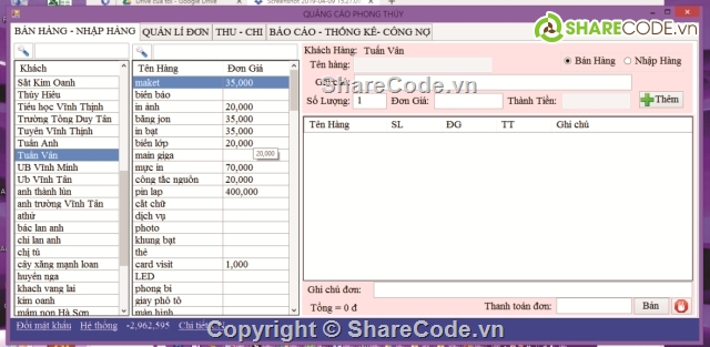 quản lý bán hàng,sqlite,phần mềm quản lý,quản lý bán hàng c#