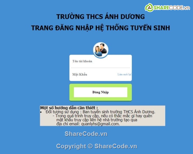 Tuyển sinh,Code tuyển sinh php,Tuyển sinh trực tuyến,Code quản lý tuyển sinh