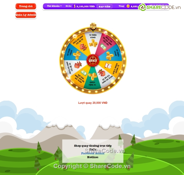 share code,code vòng quay may mắn,code shop game,shop game,code game vòng quay,code shop có vòng quay