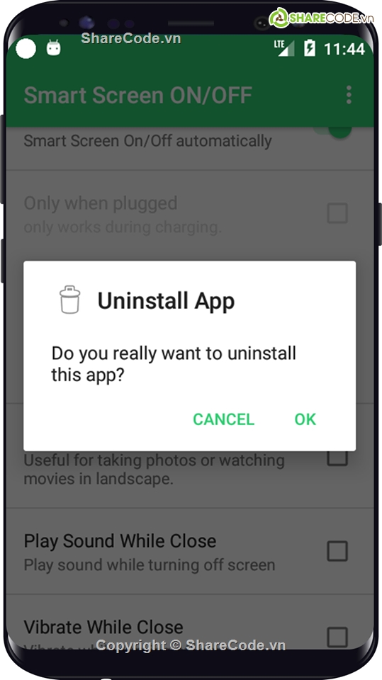 ứng dụng android,khóa màn hình,Smart Screen On Off