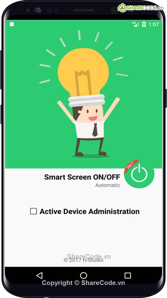 ứng dụng android,khóa màn hình,Smart Screen On Off