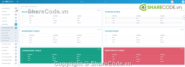 theme html,template admin,Template Admin,Template Admin chuẩn Boostrap,trang quản lý,Admin