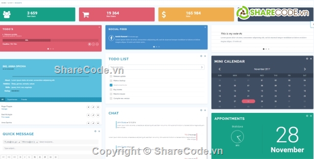 theme html,template admin,Template Admin,Template Admin chuẩn Boostrap,trang quản lý,Admin