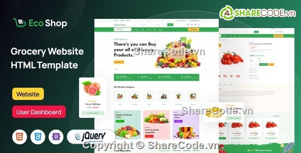 code web ẩm thực,cửa hàng tạp hóa,bán trái cây,thực phẩm hữu cơ,template bán hàng,htmlcss