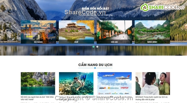 giao diện cực đẹp,share code du lịch,source code tour du lịch,full code website du lich,mã nguồn website du lịch,website viết về du lịch resort đẹp