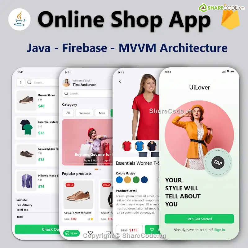 mobile app clothes,ứng dụng quần áo,đồ án android,ứng dụng android,ứng dụng bán quần áo,code bán áo quần
