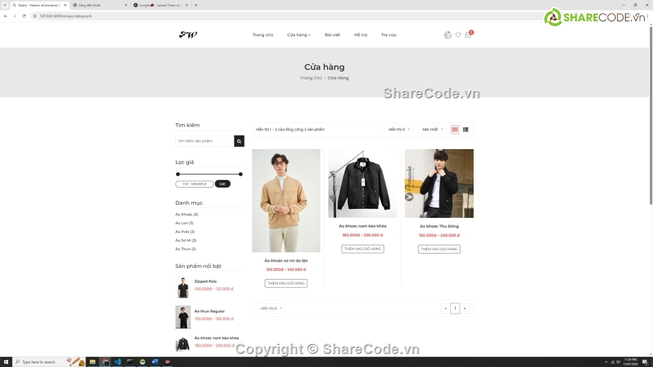 code thời trang php,code đồ án web bán hàng thời trang php mysql,code web bán hàng php mysql báo cáo,đồ án thời trang php mysql
