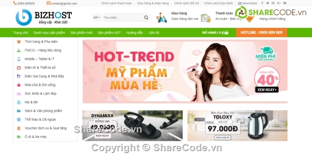 web thương mại điện tử,code web bán hàng,website mỹ phẩm,code web mỹ phẩm,web bán mỹ phẩm