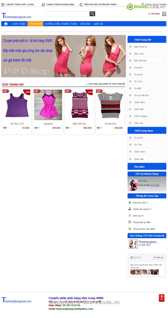Website bán hàng,Web thời trang,Code web bán hàng,web bán hàng thời trang