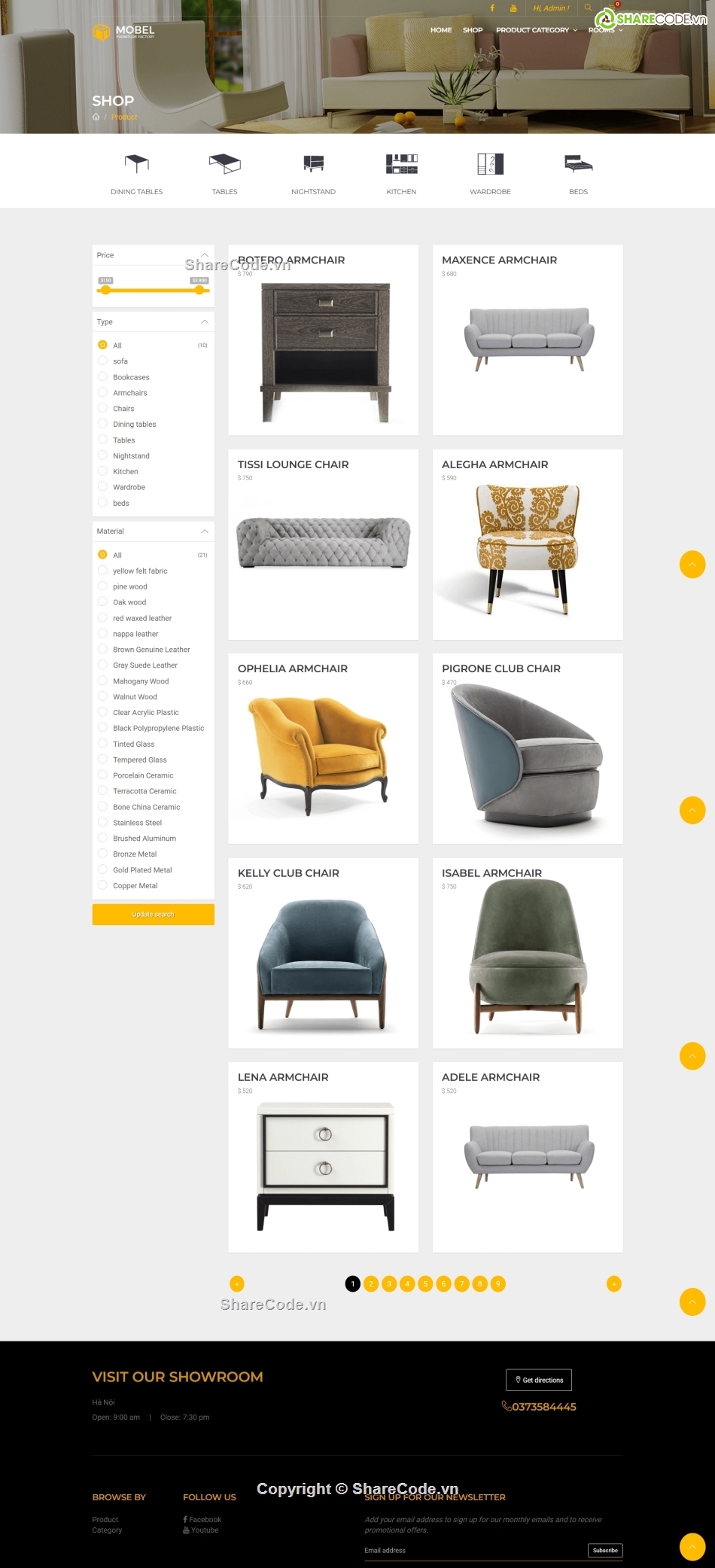 website nội thất,code nội thất,đồ án nội thất,dự án nội thất,đồ án laravel,php mysql