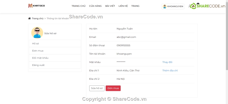web bán quần áo,code bán áo quần,code web quần áo,đồ án php,php mysql,Source website quần áo