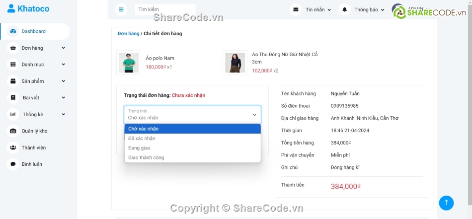 web bán quần áo,code bán áo quần,code web quần áo,đồ án php,php mysql,Source website quần áo