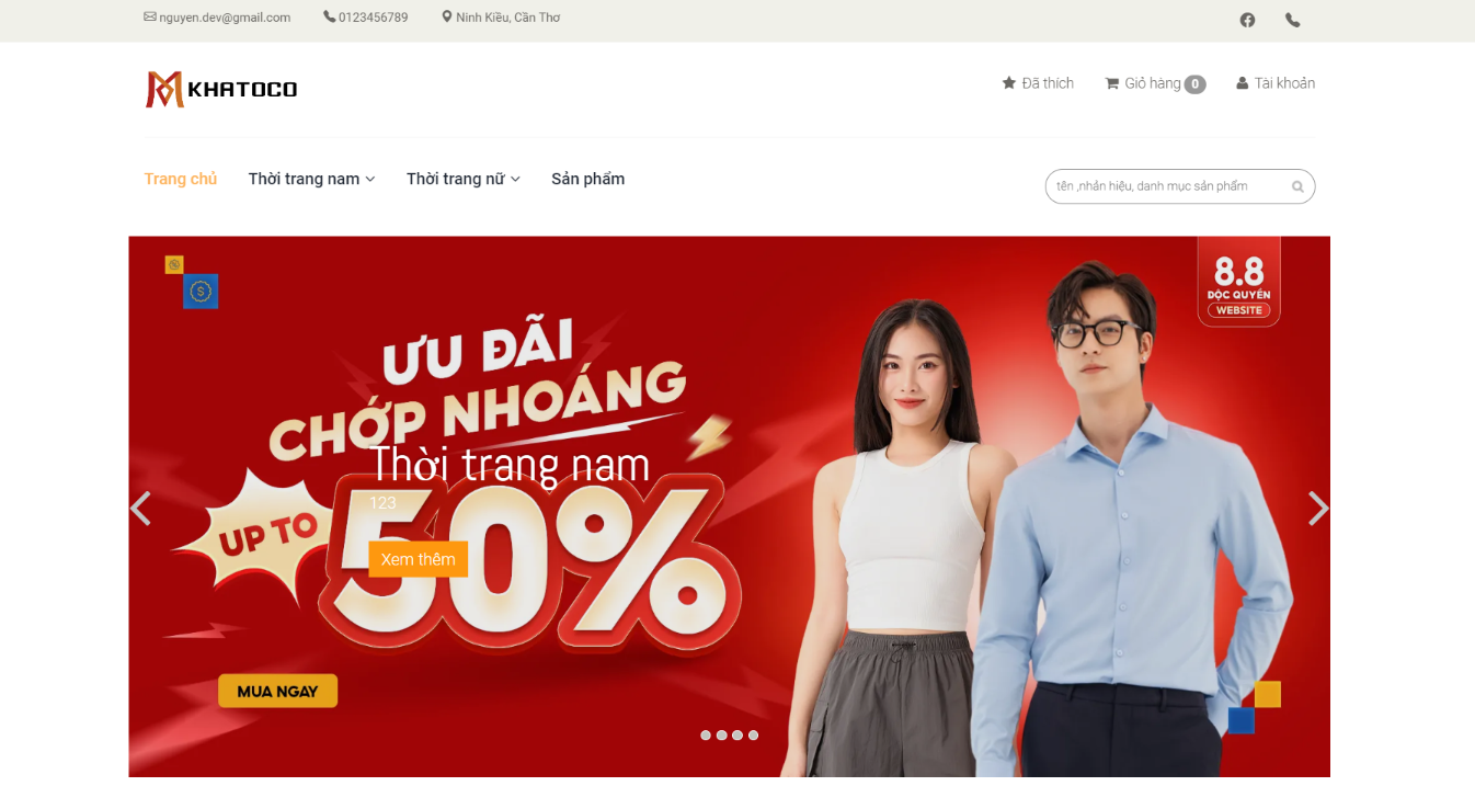 web bán quần áo,đồ án thương mại điện tử,share code website,đồ án web php,php &mysql,laravel