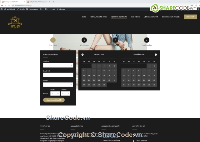 share Code website khách sạn,Code website Booking,website Booking phòng khách sạn,website khách sạn Hostel,website Booking